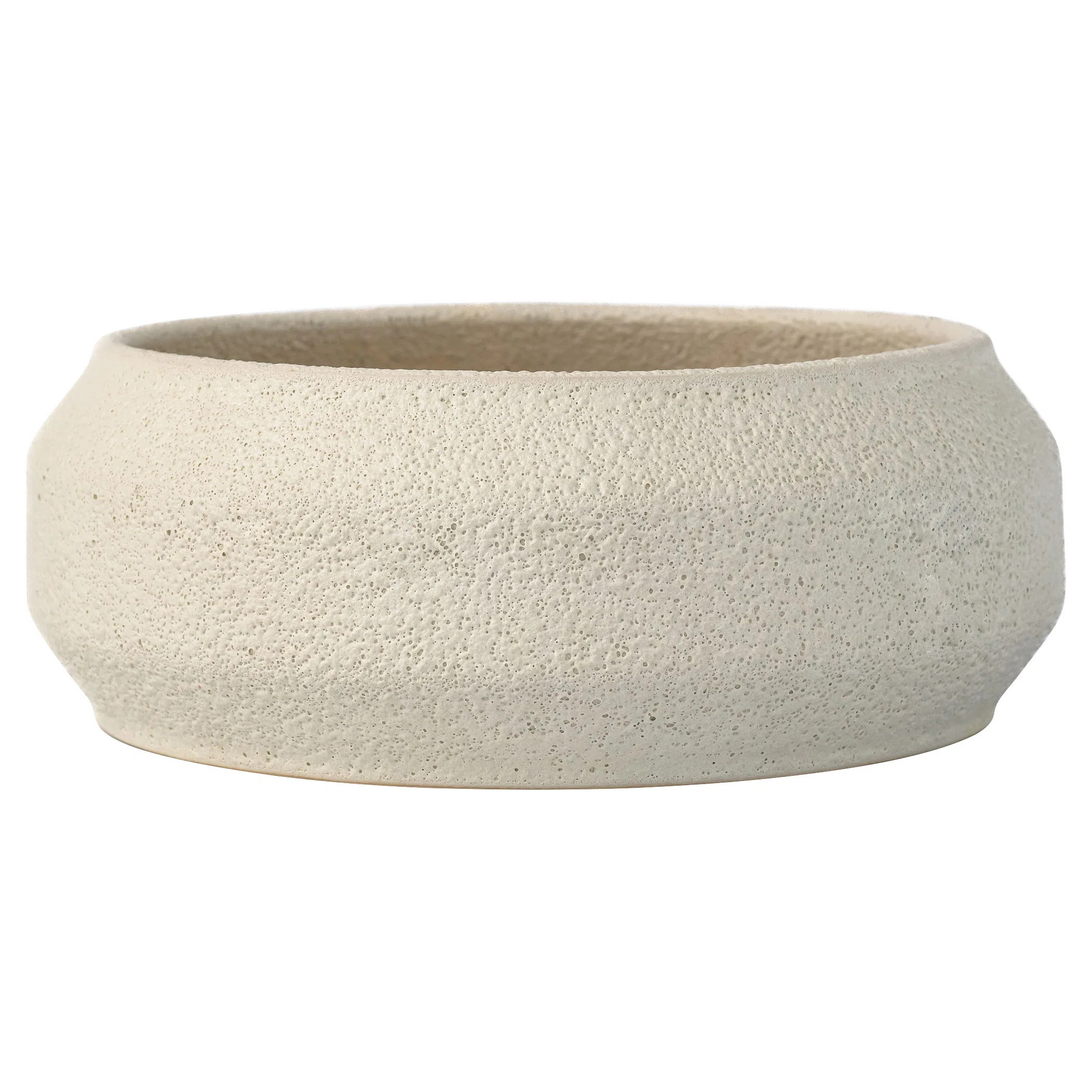 White On Terra Earthenware Decorative Bowl 1 | Wayfair North America