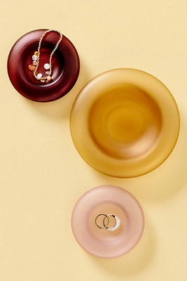 Hollow Glass Trinket Dish | Anthropologie (US)