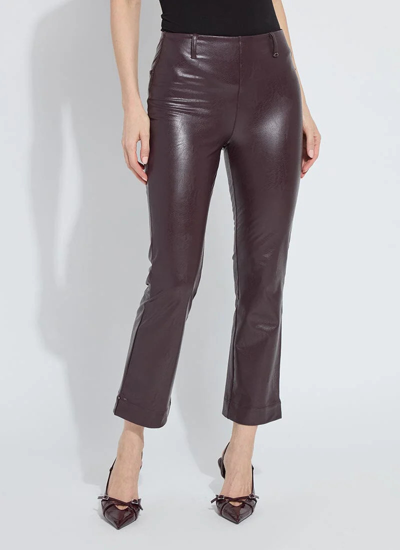 Percy Ankle Baby Boot Vegan Pant (27 inseam) | Lysse