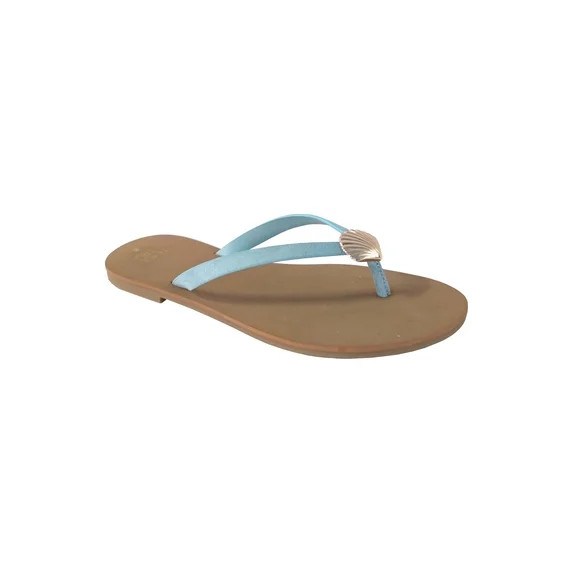 Time and Tru Women's Ornament Thong Sandals | Walmart (US)