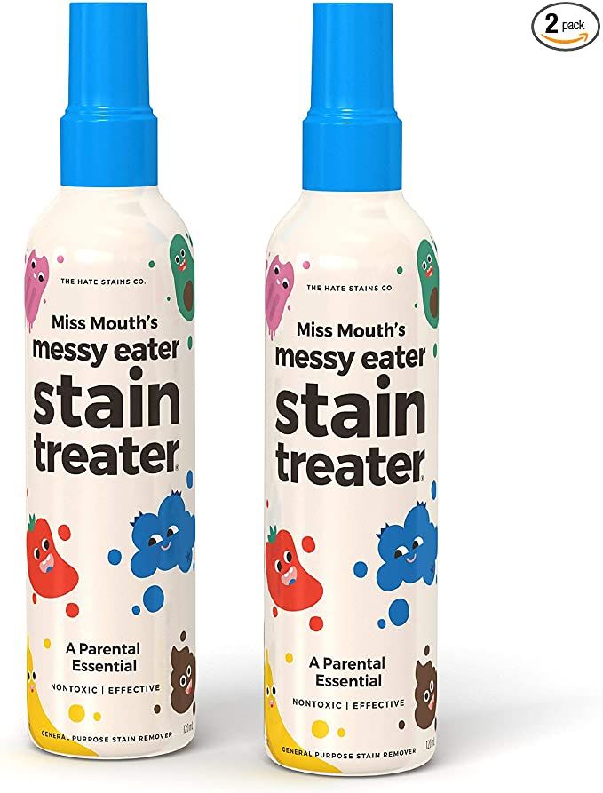 HATE STAINS CO Stain Remover for Clothes - 4oz 2 Pack of Newborn & Baby Essentials - Miss Mouth's... | Amazon (US)