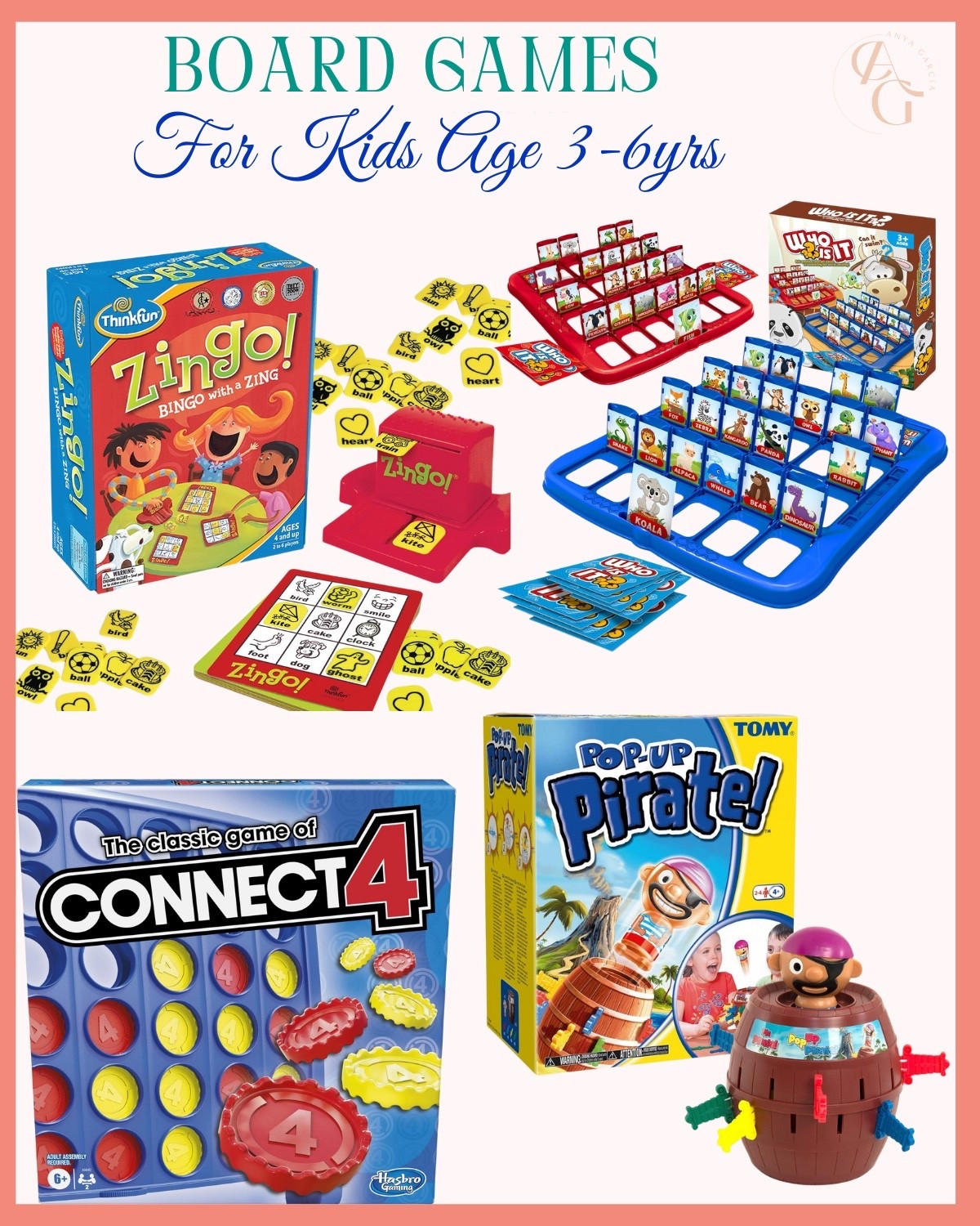 Board Games for Kids 

#LTKKids #LTKHoliday #LTKGiftGuide