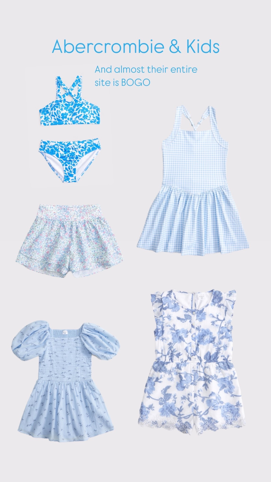 Abercrombie always had the cutest clothes, and you can always find them
Having a great sale

#LTKSwim #LTKSummerEdit #LTKKids