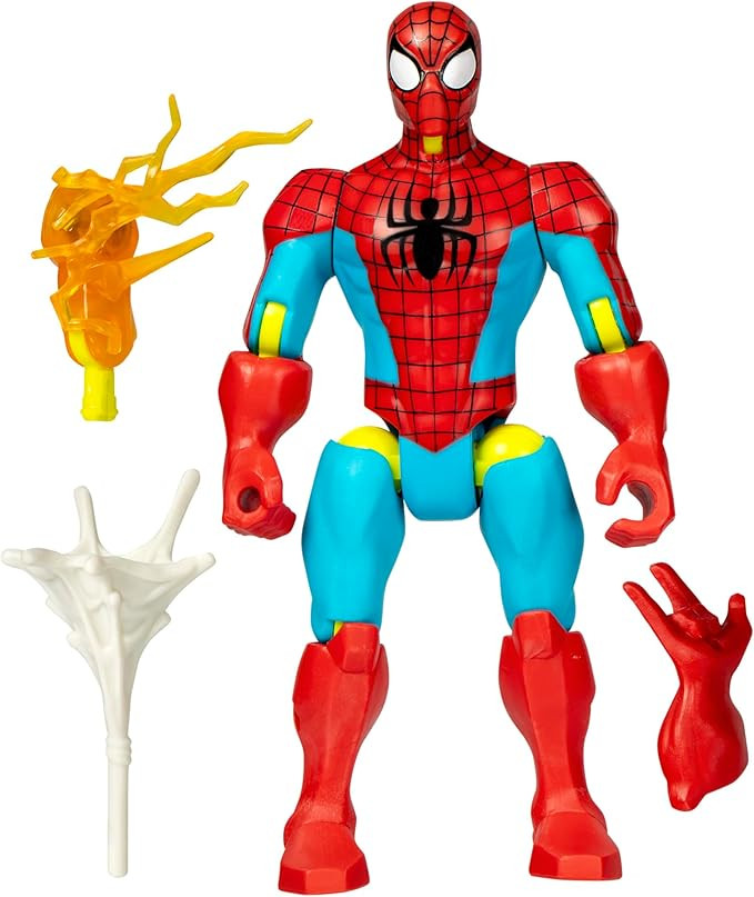 SPIDER-MAN Marvel MixMashers Custom Mix-and-Match Action Figure & Accessories, 5-Inch-Scale Super... | Amazon (US)