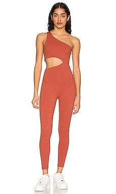 Free People x FP Movement Transcend Limits Onesie in Ginger Spice from Revolve.com | Revolve Clothing (Global)