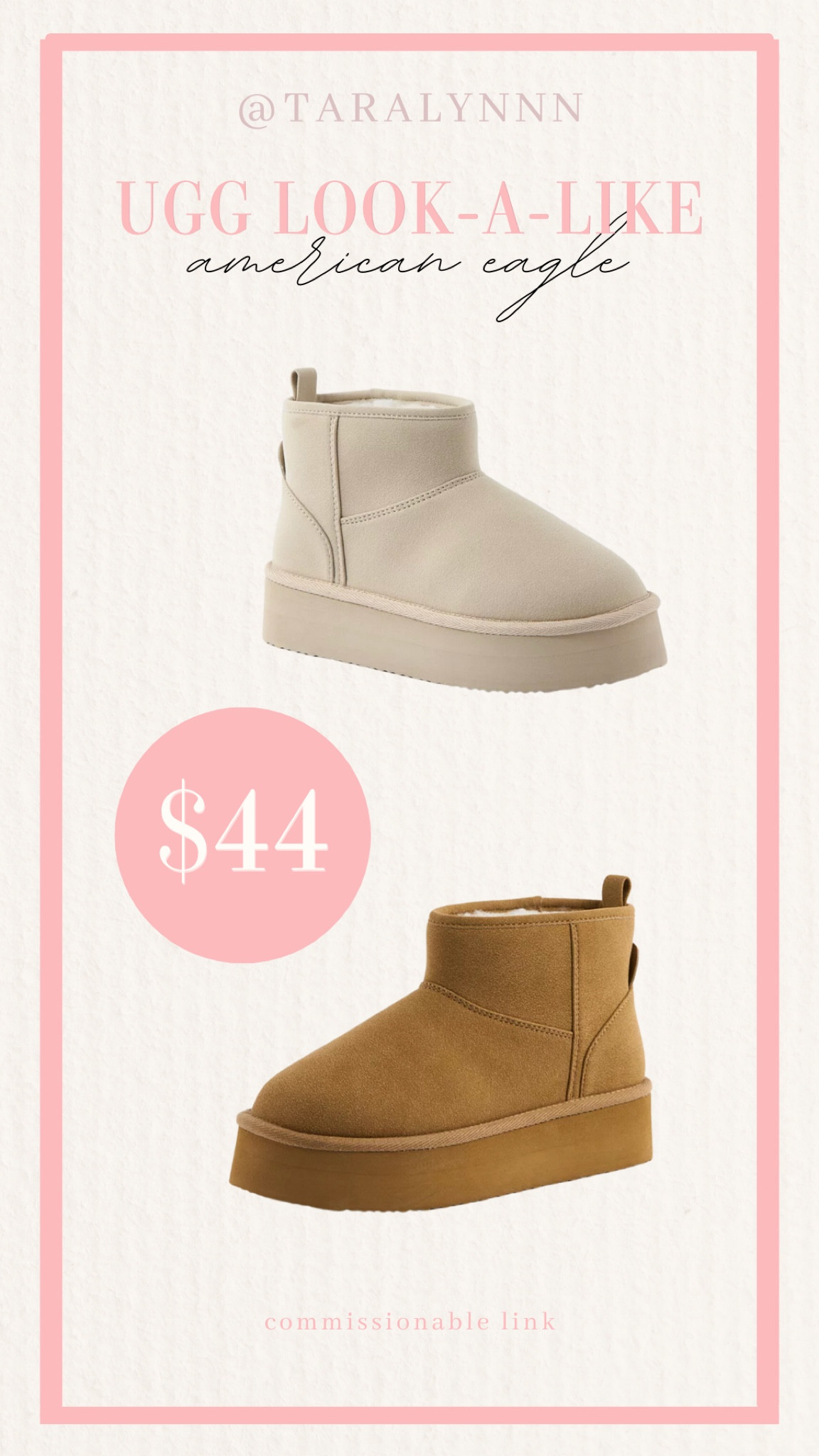 Ugg look on sale a like