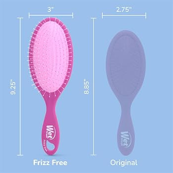 Wet Brush Frizz-Free Detangler Brush with Ionic Technology, Purple, Provides Frizz Control, Reduc... | Amazon (US)