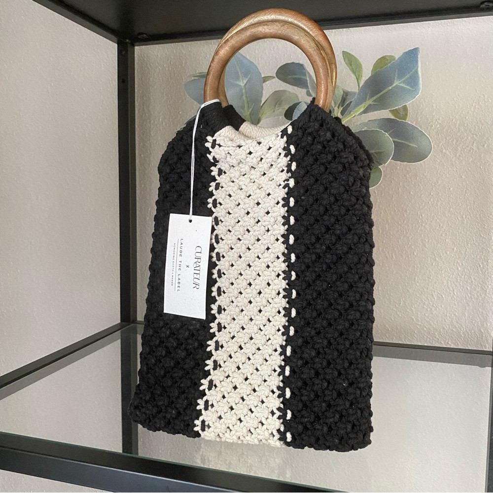LAUDE THE LABEL Gabby Mini Macrame Bag | Poshmark
