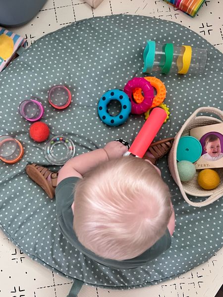 New sensory toys with cause and effect our 9 month old is loving. 



#LTKfamily #LTKbaby