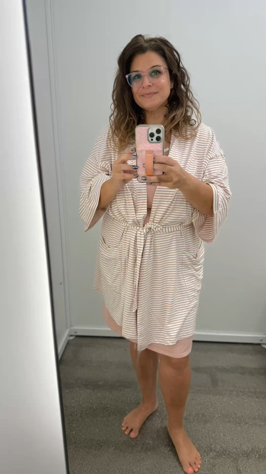 Tried on a few new pajama sets from Joyspun at @walmartfashion and had to share! I tested the capri set, two different short sets, and the nursing chemise + robe — all super comfy, maternity and nursing-friendly 🙌 Bedhead included, obviously 😂

The nursing chemise/robe combo would be perfect for your hospital bag — practical, cozy, and still cute. And the navy orange print short set? Adorable 🍊 but honestly, there are so many fun prints to choose from, it’s hard to pick just one!

I’m in a size large in everything. What’s your fave? I linked a few more on my LTK!

#ad #walmartfashion #walmartpartner #momlife #postpartumloungewear #ltkunder50

#LTKBump #LTKFindsUnder50 #LTKStyleTip