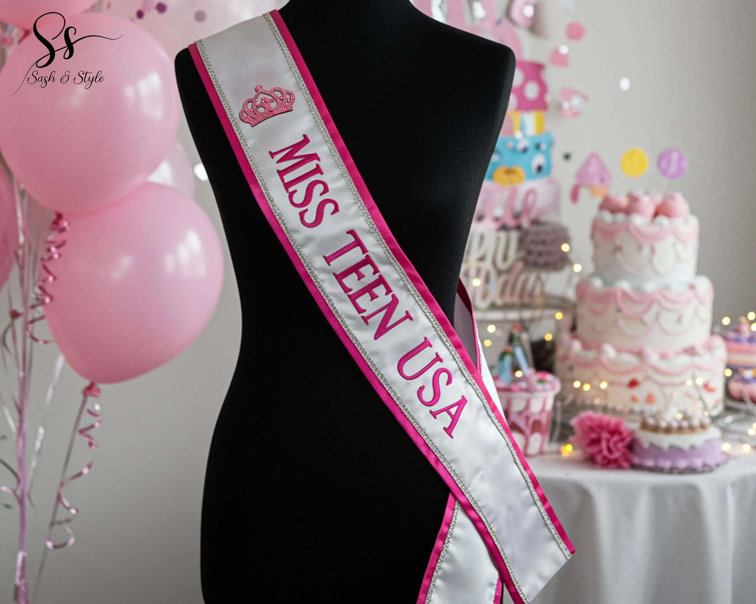 Custom Embroidery Miss Teen Lace Sash, Embroidery Pageant Lace Sash, Personalized Sash, Wedding Sash, Your Text Sash, Bridesmaid Sash | Etsy (Global)