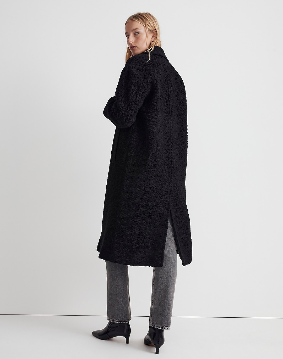 The Alonzo Coat in Bouclé | Madewell