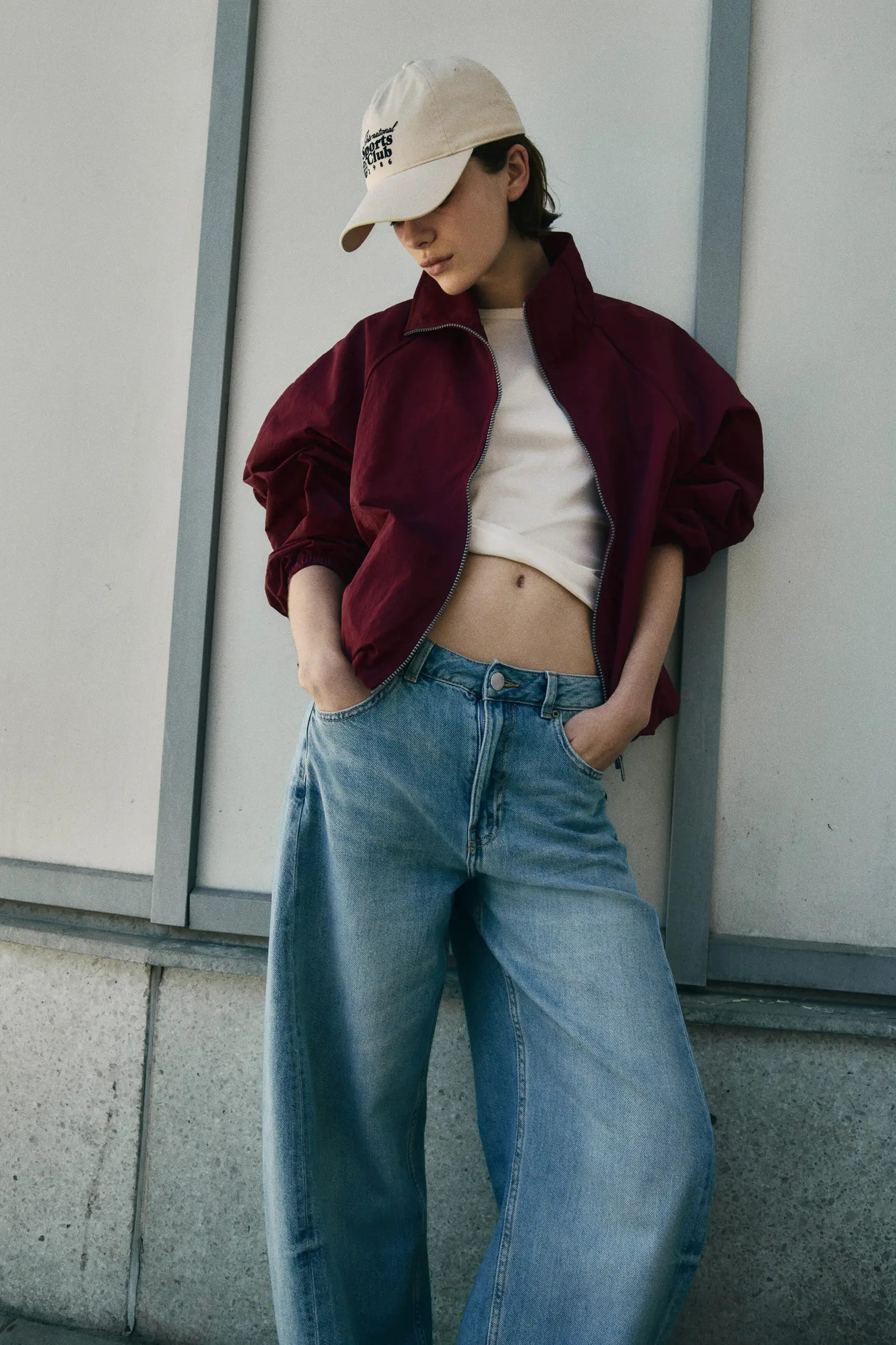 H&M Barrel High Waist Jeans (Women) | Nordstrom | Nordstrom