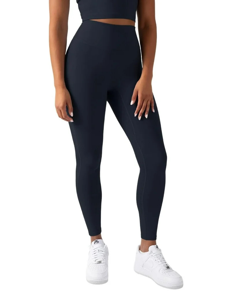 YITTY Active Women's UltraLuxe High-Waist Legging, Athleisure, 4-Way-Stretch, Deep Navy, XS, Shor... | Walmart (US)