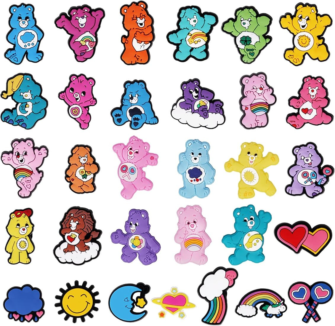 Shoe Charms PVC Charms for Croc Sandals Wristband Bracelet Decoration Lovely Dinosaur Charms Pins... | Amazon (US)