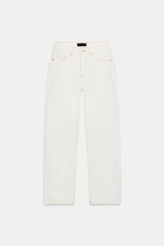 Z1975 HIGH-RISE REGULAR LONG LENGTH JEANS | Zara US