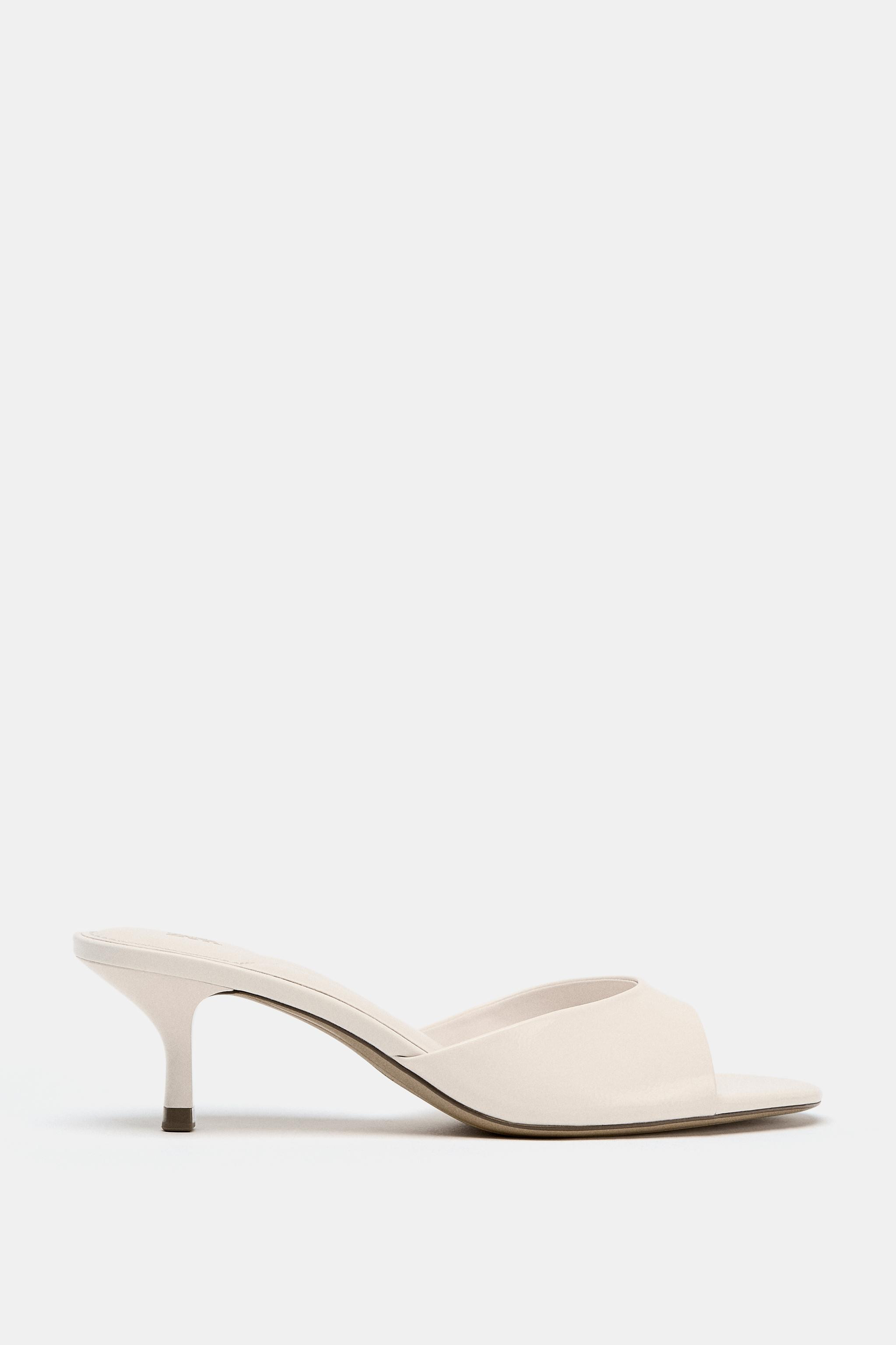 PATENT-EFFECT SANDALS | Zara AU