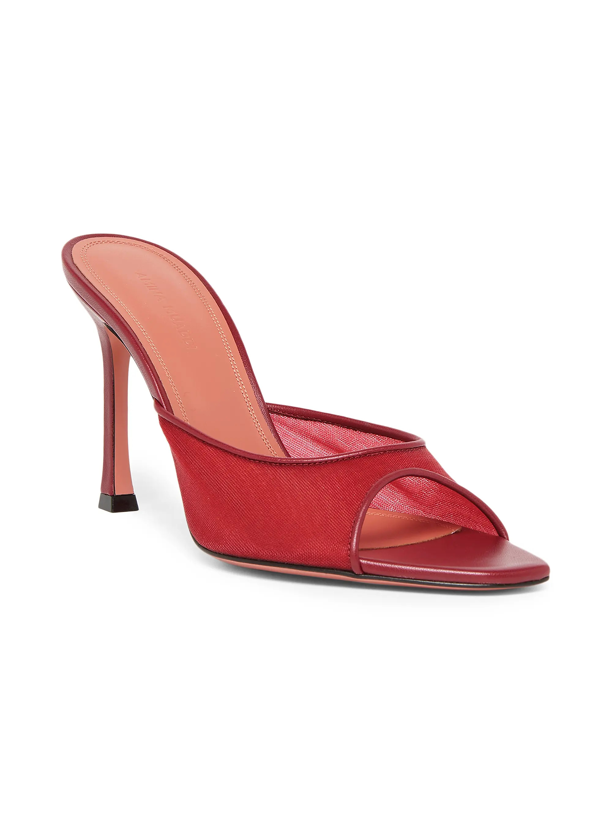 Alexa 95MM Mesh Stiletto Mules | Saks Fifth Avenue