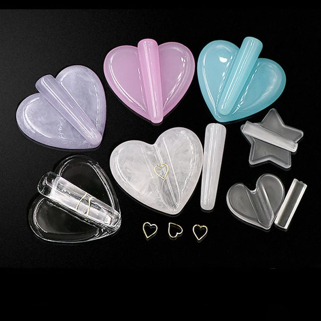1pc Star/heart Shape Nail Art Metal Slice Rivet Embossed Mold Metal Frame Bend Curve Making Model... | AliExpress (US)