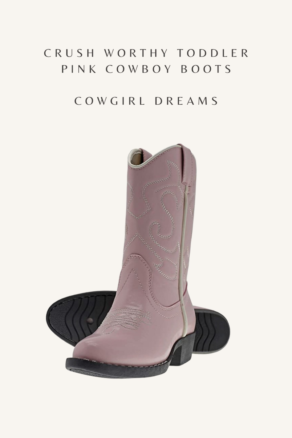 Pink toddler boots? Yes please! Skylar got these for her birthday and just had to order for Hadley because she won't take them off 💖 

Sizing: TTS but noting designed a little narrow! So for wider little legs or feet could possibly size up! Skylar wears the 8 (TTS)!! She's very petite. 

#LTKkids #LTKshoecrush