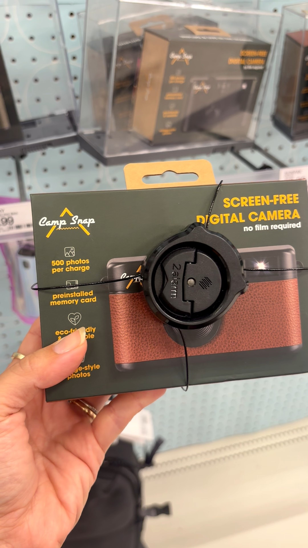 A screen-free digital camera that feels like shooting film but is actually digital. No previews, no overthinking — just take the photo and enjoy the moment.
It’s nostalgic, intentional, and such a fun creative camera. Perfect for kids and teens who want to get into photography and get them off their phones  

#LTKHoliday #LTKGiftGuide #LTKFindsUnder100