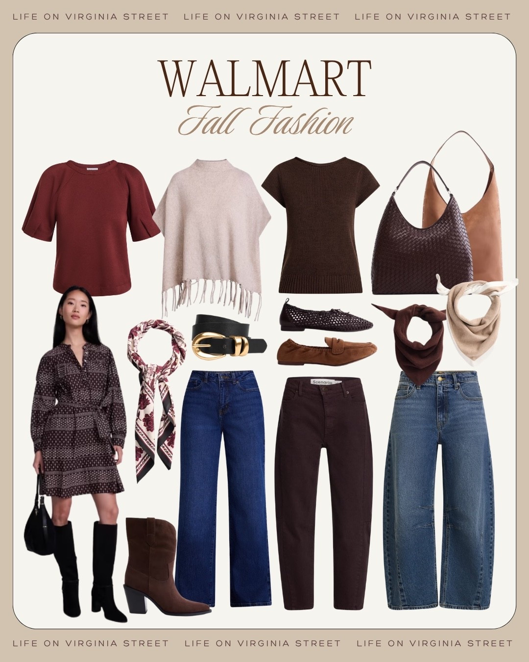 Walmart fall fashion 😍

Walmart fall fashion, Walmart fall fashion finds, Walmart fall outfits, Walmart fall clothing, Walmart fashion finds, Walmart fall new arrivals, Walmart women's clothing, Walmart affordable fashion, fall fashion 2026, fall outfit ideas, affordable fall outfits, casual fall outfits, fall wardrobe essentials, fall capsule wardrobe, fall transition outfits, fall sweaters, cardigan sweaters, cable knit sweaters, striped sweaters, sweater vests, fall tops, long sleeve tops, button down shirts, fall jackets, barn jackets, faux suede jackets, denim jackets, quilted jackets, fall jeans, wide leg jeans, straight leg jeans, barrel jeans, dark wash jeans, fall trousers, wide leg pants, fall dresses, sweater dresses, midi dresses, fall skirts, matching sets, fall workwear, business casual outfits, fall boots, ankle boots, knee high boots, loafers, ballet flats, fall handbags, chocolate brown outfits, burgundy outfits, classic fall outfits, preppy fall outfits, Walmart Free Assembly, Walmart Time and Tru, Walmart Scoop, fall fashion trends 2026, designer look for less