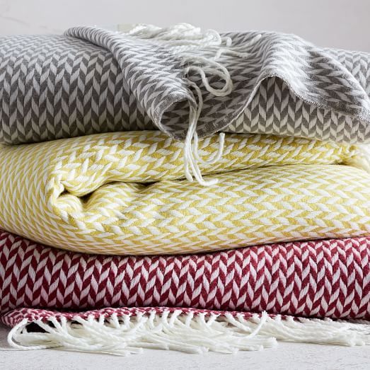 Warmest Throw – Arrow Jacquard | West Elm (US)