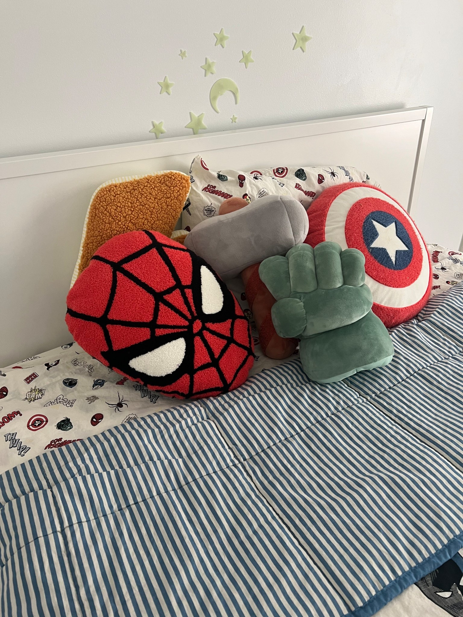 My son is loving his big kid room- this superhero Marvel collection from Pillowfort is so good! 

#LTKFamily #LTKKids #LTKHome