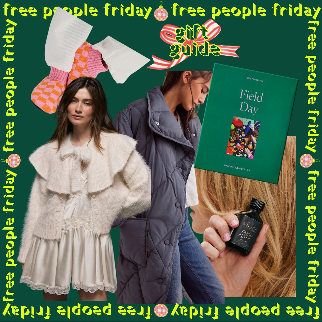 free people friday…christmas edition 🎄🎁🎅🏻

#LTKHoliday #LTKGiftGuide #LTKBeauty