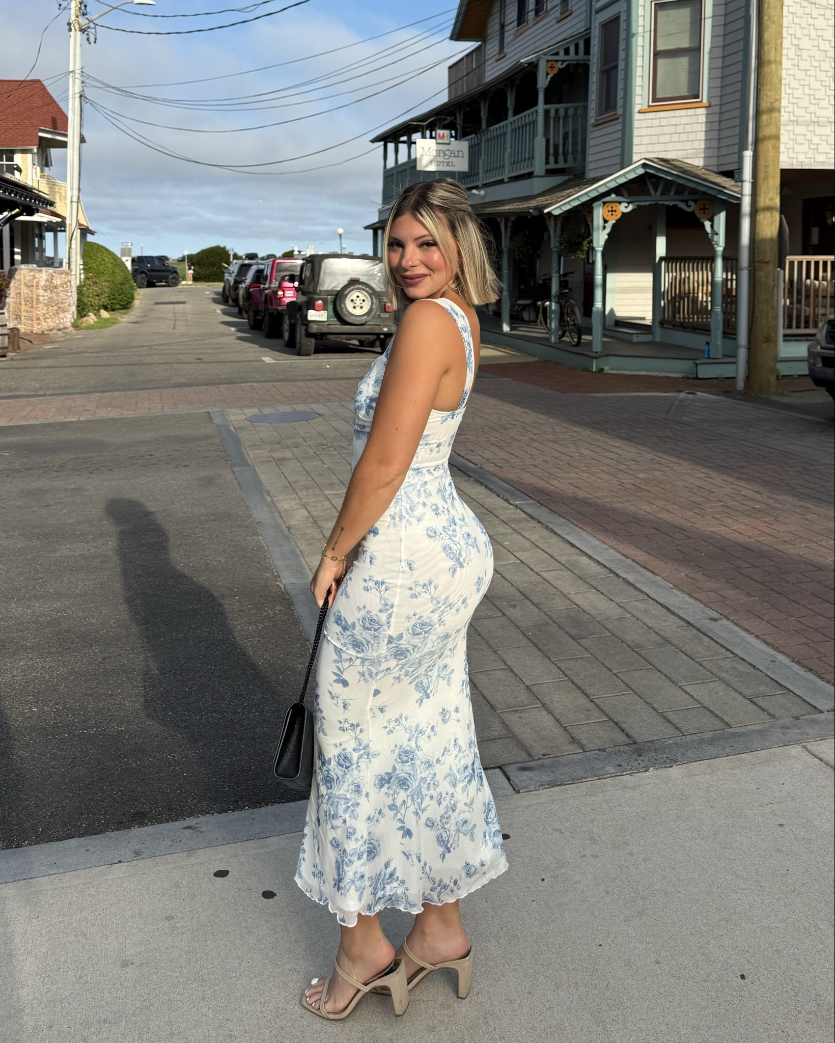 The perfect dress for a night out 🤍
#longdress #vacationoutfits

#LTKFindsUnder50 #LTKTravel