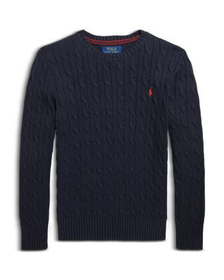 Boys' Cable-Knit Cotton Sweater - Little Kid, Big Kid | Bloomingdale's (US)