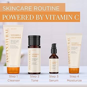 InstaNatural Vitamin C Cleanser Face Wash, Brightens and Reduces Signs of Aging, Fine Lines and U... | Amazon (US)