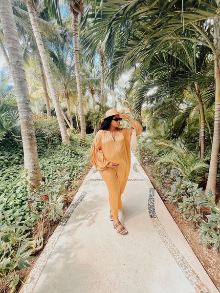 This dress screams Resort wear 🗣️I would be lying if I didn’t say I wore this dress from ASOS more times than I would like to admit. It was comfy, cute and so flowy. This one is currently sold out, so linking other cute options.

#LTKbump #LTKstyletip #LTKsalealert
