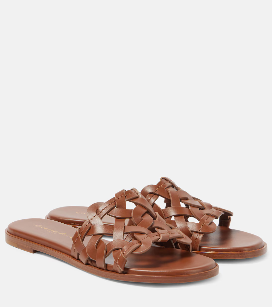Amalfi leather slides | Mytheresa (US/CA)