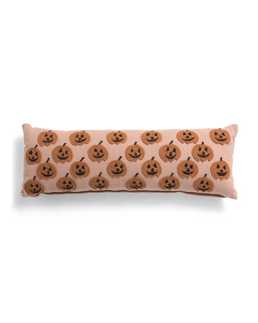 10x28 Ikat Jack Pumpkin Pillow | TJ Maxx