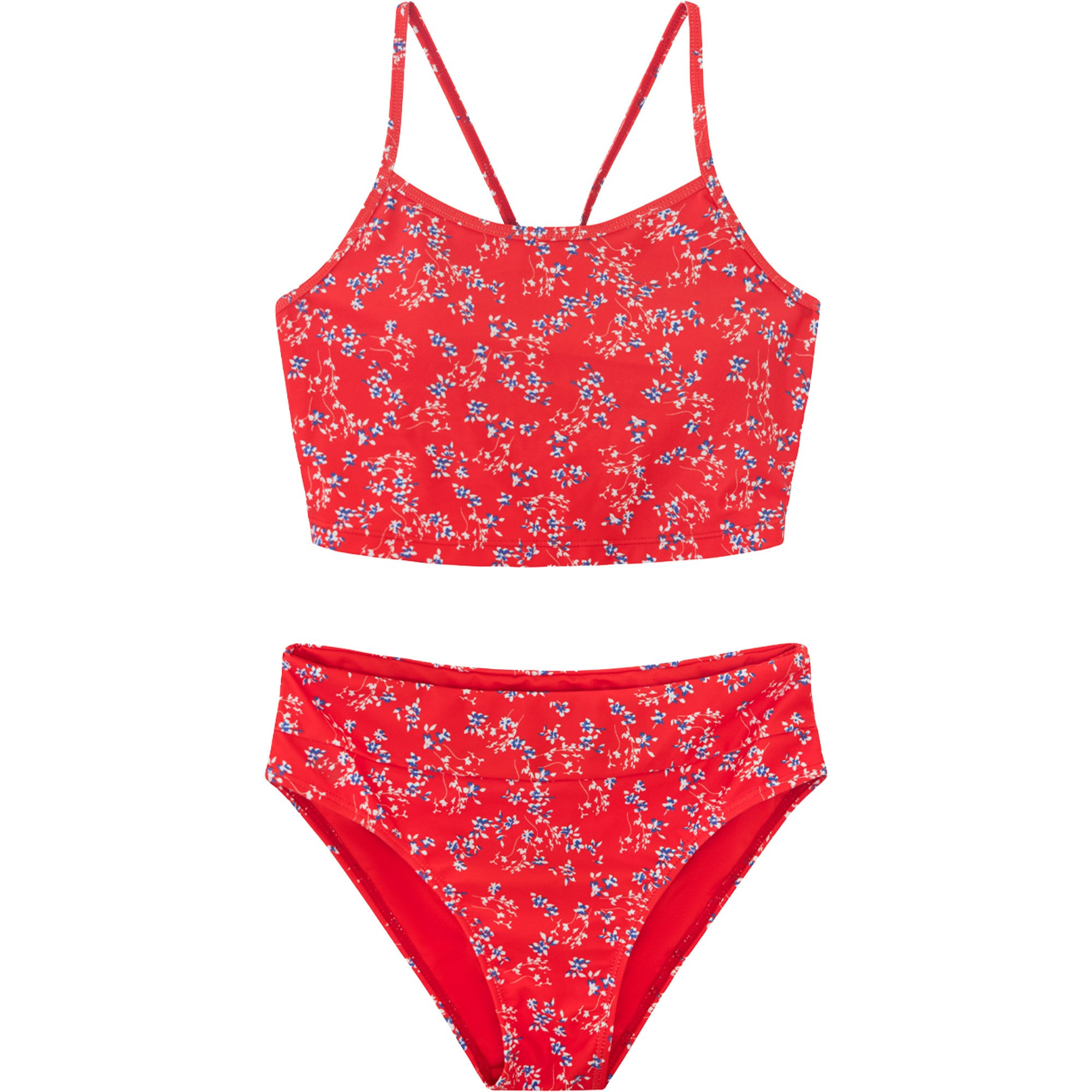 Nani Longline Bikini Swimsuit Set  Red 12 Kids | REI