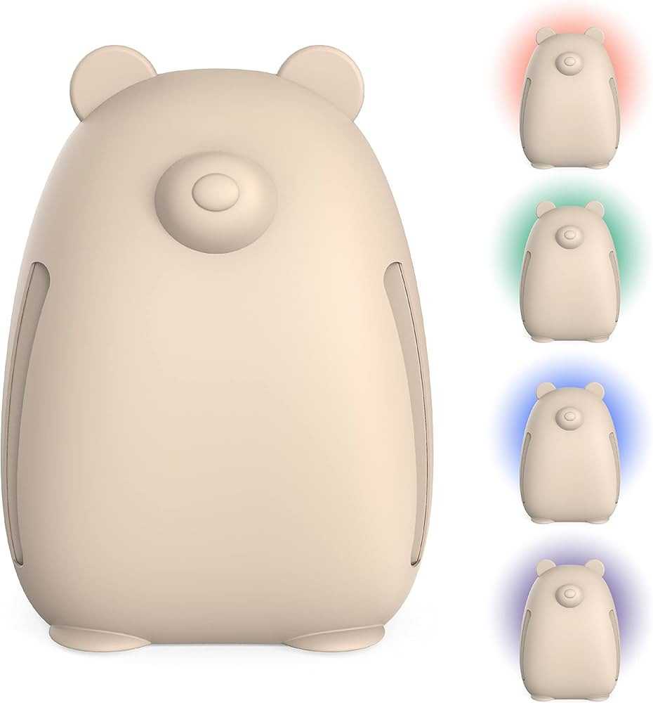 Pure Enrichment PureBaby Kids Bear Air True HEPA Air Purifier - 4 Stage Air Filtration, UV-C Ligh... | Amazon (US)