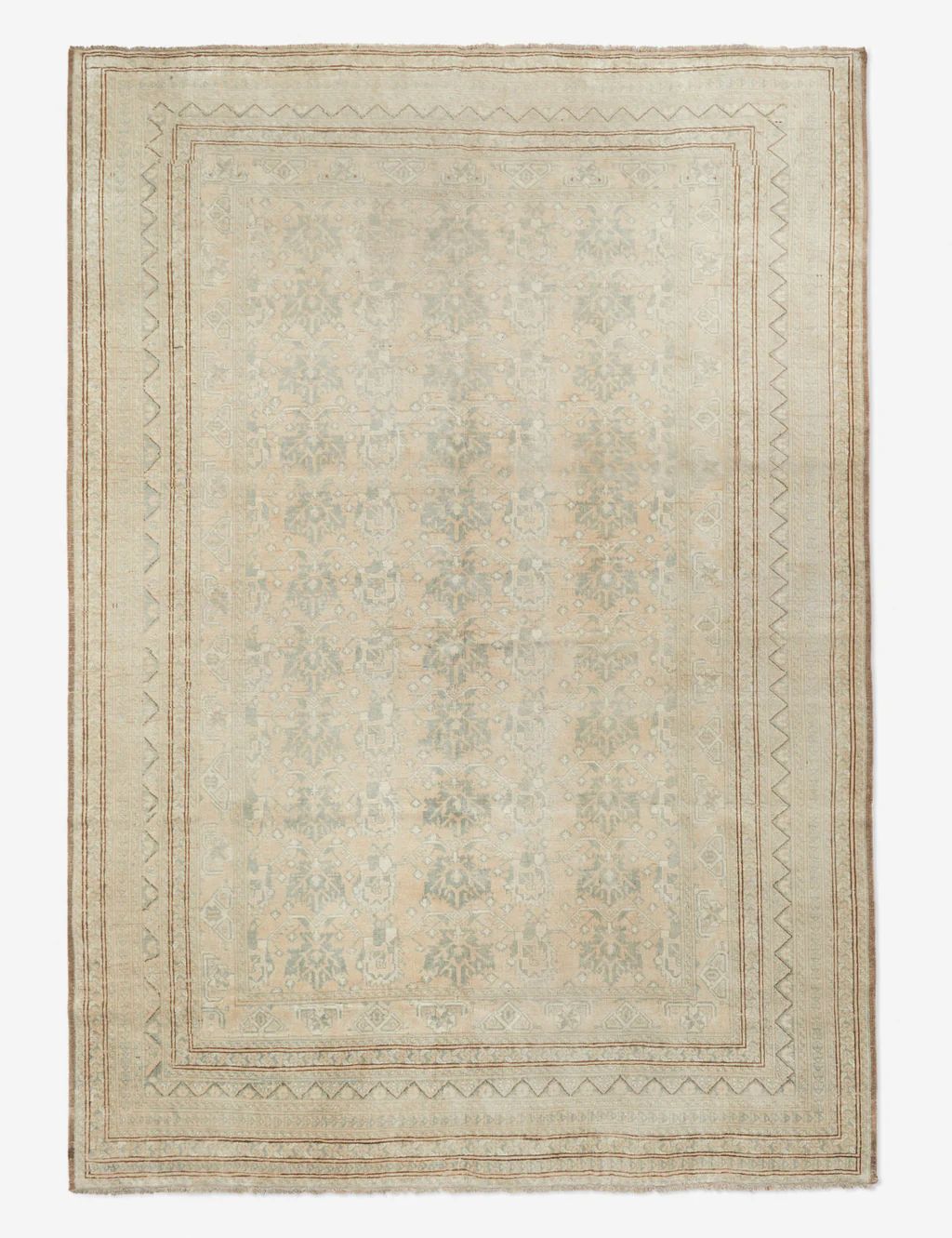 Vintage Persian Hand-Knotted Wool Rug No. 11, 6'6" x 9'4" | Lulu and Georgia 