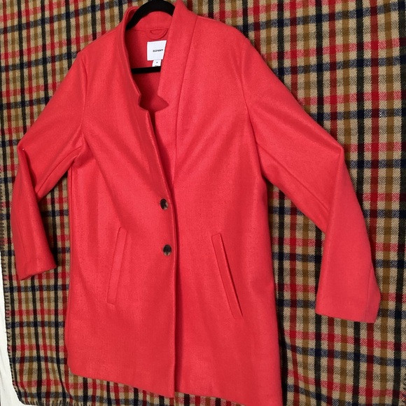 Old Navy red pea coat | Poshmark