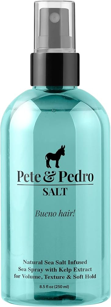 Pete & Pedro SALT - Natural Sea Salt Spray for Hair Men & Women, Adds Instant Volume, Texture, Th... | Amazon (US)