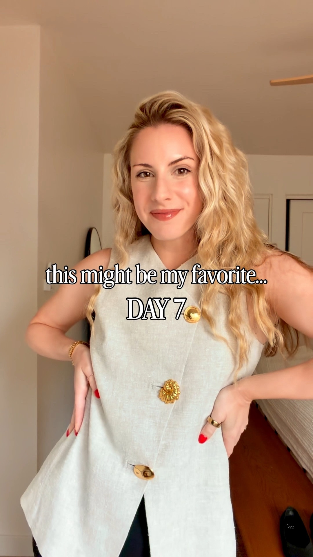 day 7 of my sezane spring capsule 🤍

this might be my favorite… something about the gold details just makes it feel so put together

linking everything (and similar options) ✨

#LTKSeasonal #LTKootd #LTKWorkwear