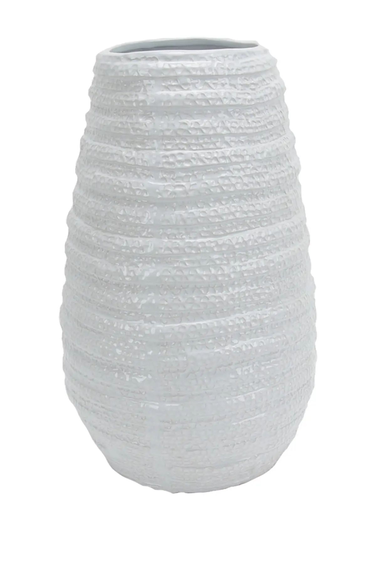 SAGEBROOK HOME Textured White Ceramic Vase at Nordstrom Rack | Nordstrom Rack