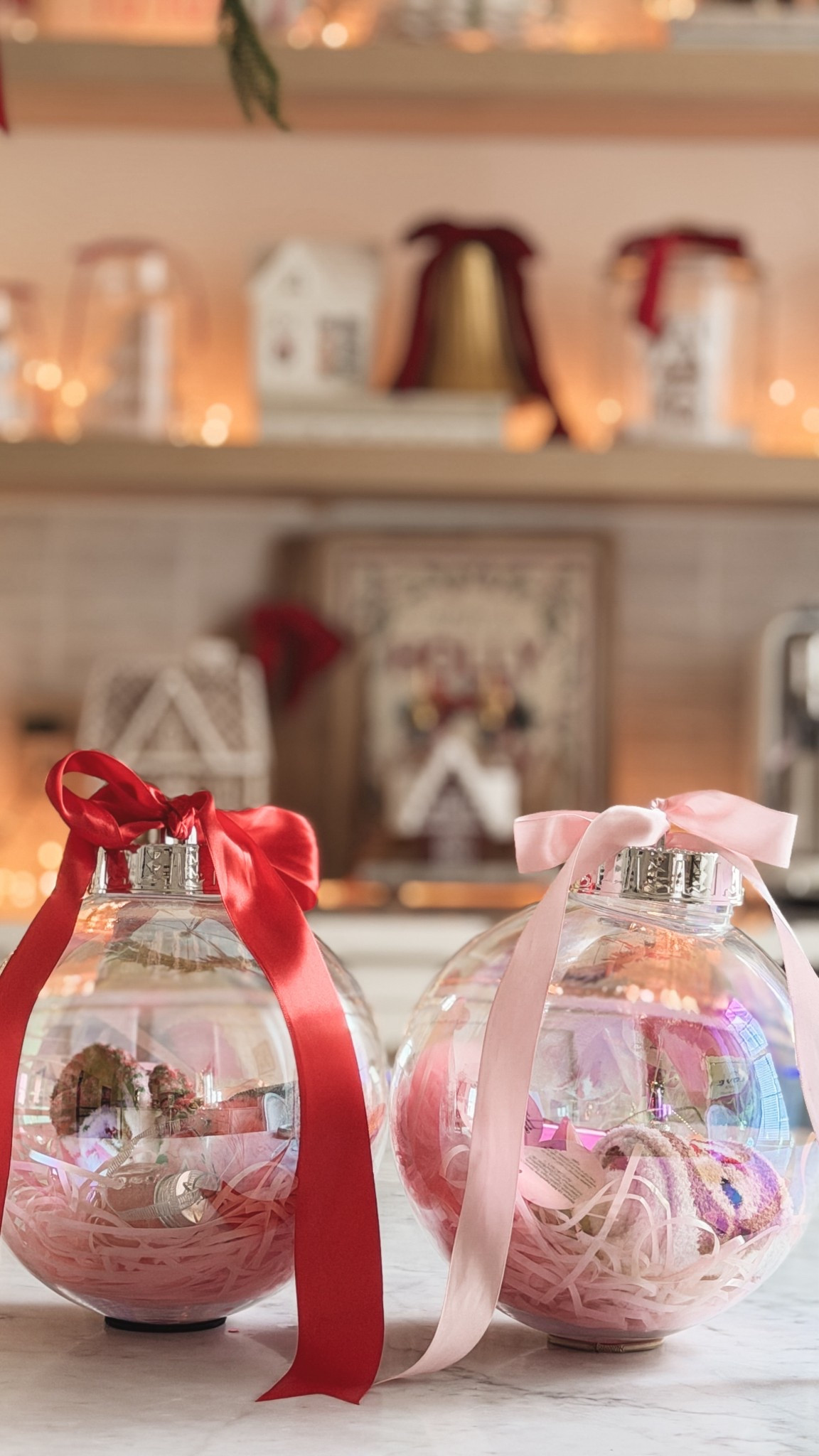 Bruuu basket in the cutest ornaments! 

#LTKHoliday
