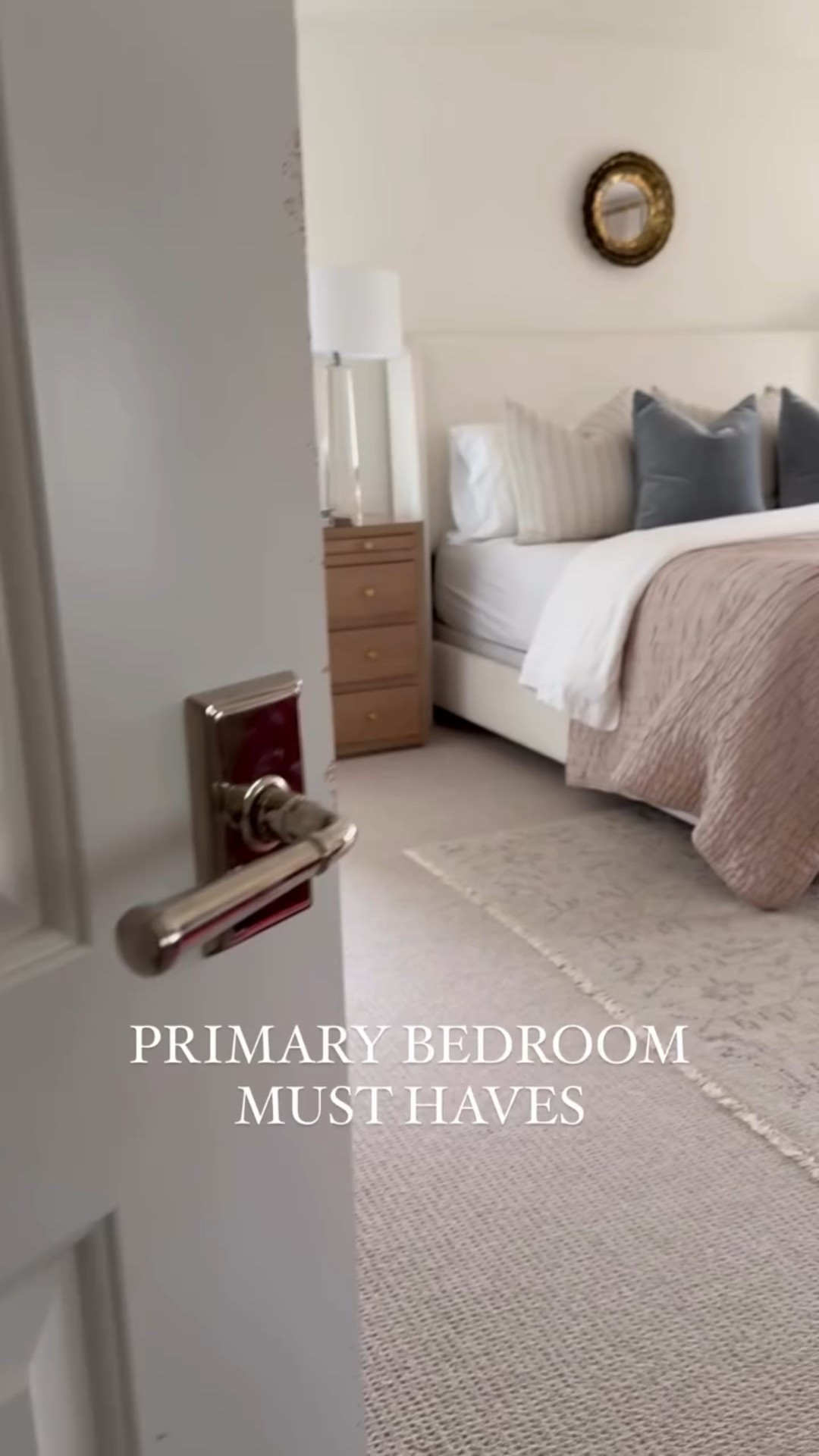 Designing your primary bedroom? Don’t skip these must haves!

1. Layers of Lighting
Every well-designed bedroom needs more than just an overhead light. Combine ambient (like a chandelier), task (bedside lamps), and accent lighting (such as a floor lamp) to create a cozy, functional glow no matter the time of day.

2. A Seating Moment
Whether it’s an armchair, bench at the foot of the bed or a small loveseat… having a dedicated spot to read, unwind, or toss tomorrow’s outfit is both practical and lux!

3. Elevated Window Treatments
Drapery can totally transform a space. Floor-to-ceiling curtains in a soft fabric instantly make a room feel taller and more refined.

4. Layered Bedding with Texture
The bed should be a visual treat. Think quilts, throws, and a mix of pillow sizes and textures. It adds depth, makes the space feel intentional & invites relaxation.

5. Well-Styled Nightstands
Nightstands aren’t just for your phone and a water glass. A few thoughtful additions, like a lamp, a small floral arrangement, or a framed photo, give the space personality and polish.

Which do you already have, and love!?

#LTKHome #LTKFamily #LTKautumn