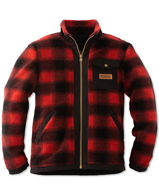 Pendleton Men's Lone Fir Buffalo Plaid Full-Zip Jacket - Macy's | Macy's