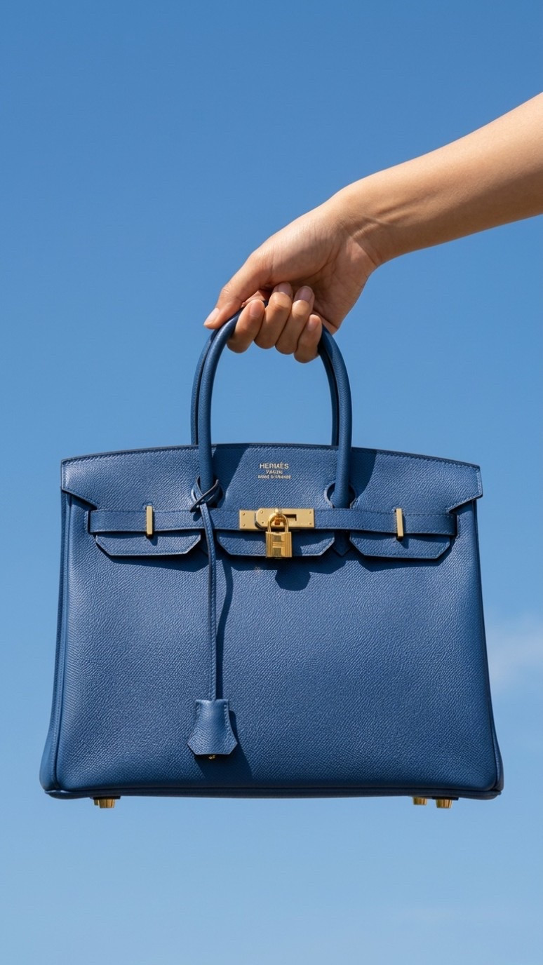 There is something inherently commanding about an Hermès Birkin, but in this specific shade of deep, saturated azure with gold-tone hardware, it transcends "handbag" status and becomes a piece of architectural art. It’s a color that manages to be both a neutral and a statement, pairing just as effortlessly with a camel trench as it does with an all-black evening ensemble.
Why Epsom Leather?
For the serious collector (or the aspirational shopper), the leather choice is everything. We’re highlighting the Epsom grain here for a reason: its rigidity. Unlike softer leathers that slouch over time, Epsom maintains that iconic, structured "just out of the box" silhouette. It’s also incredibly scratch-resistant, making it the practical choice for a bag that is meant to be worn, not just displayed.

#LTKOver40 #LTKootd #LTKmomlife