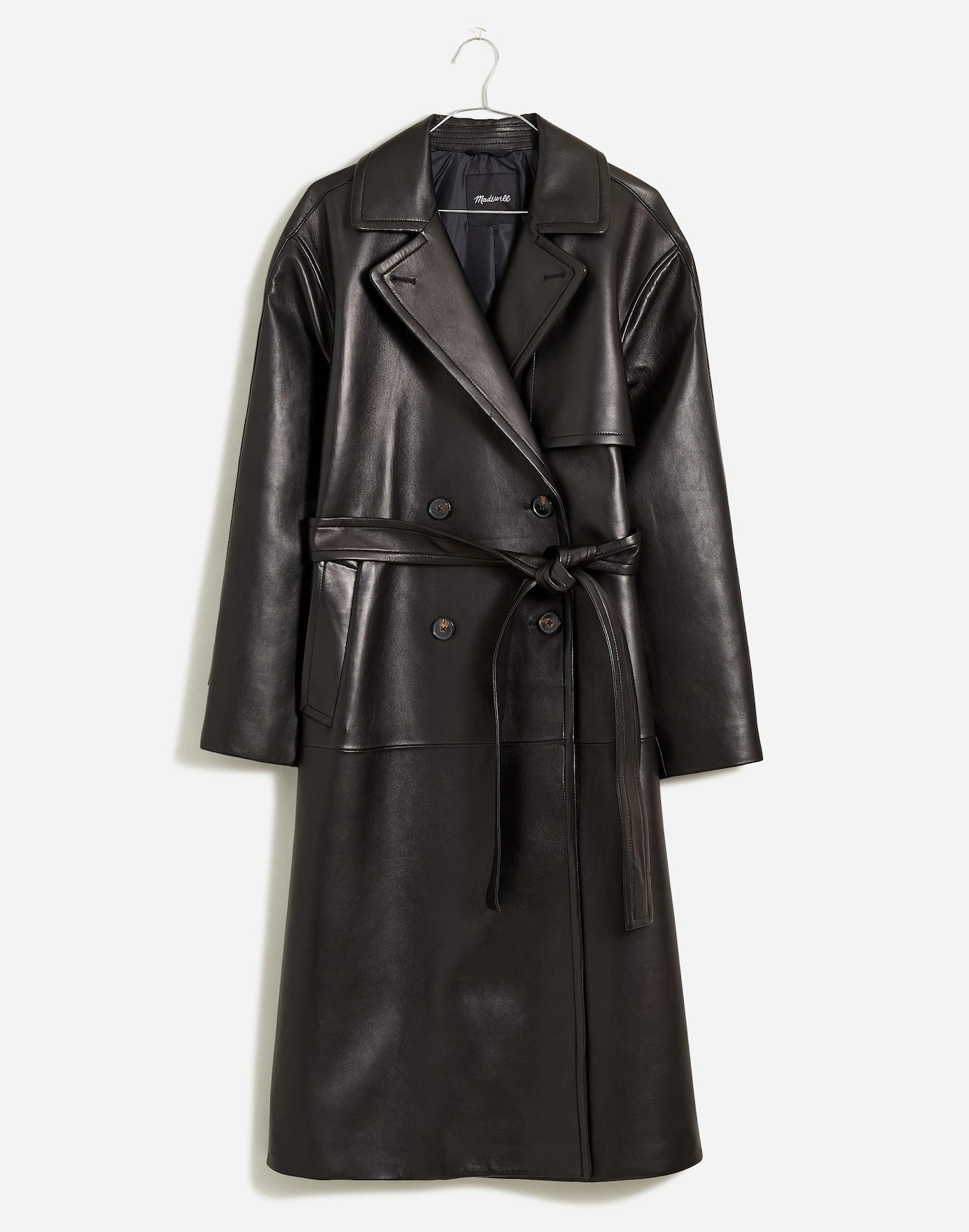 The Signature Trench Coat in Leather | Madewell | Madewell