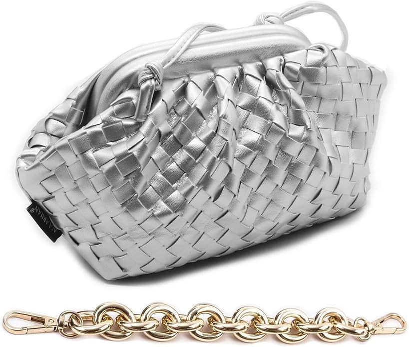 NAARIIAN Dumpling Bag,Clutch Purse for women Shoulder Bag Dupes Designer Cloud handbag PU Leather... | Amazon (US)