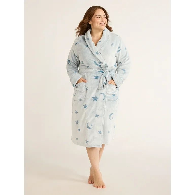 Joyspun Women's Celestial Robe - Walmart.com | Walmart (US)