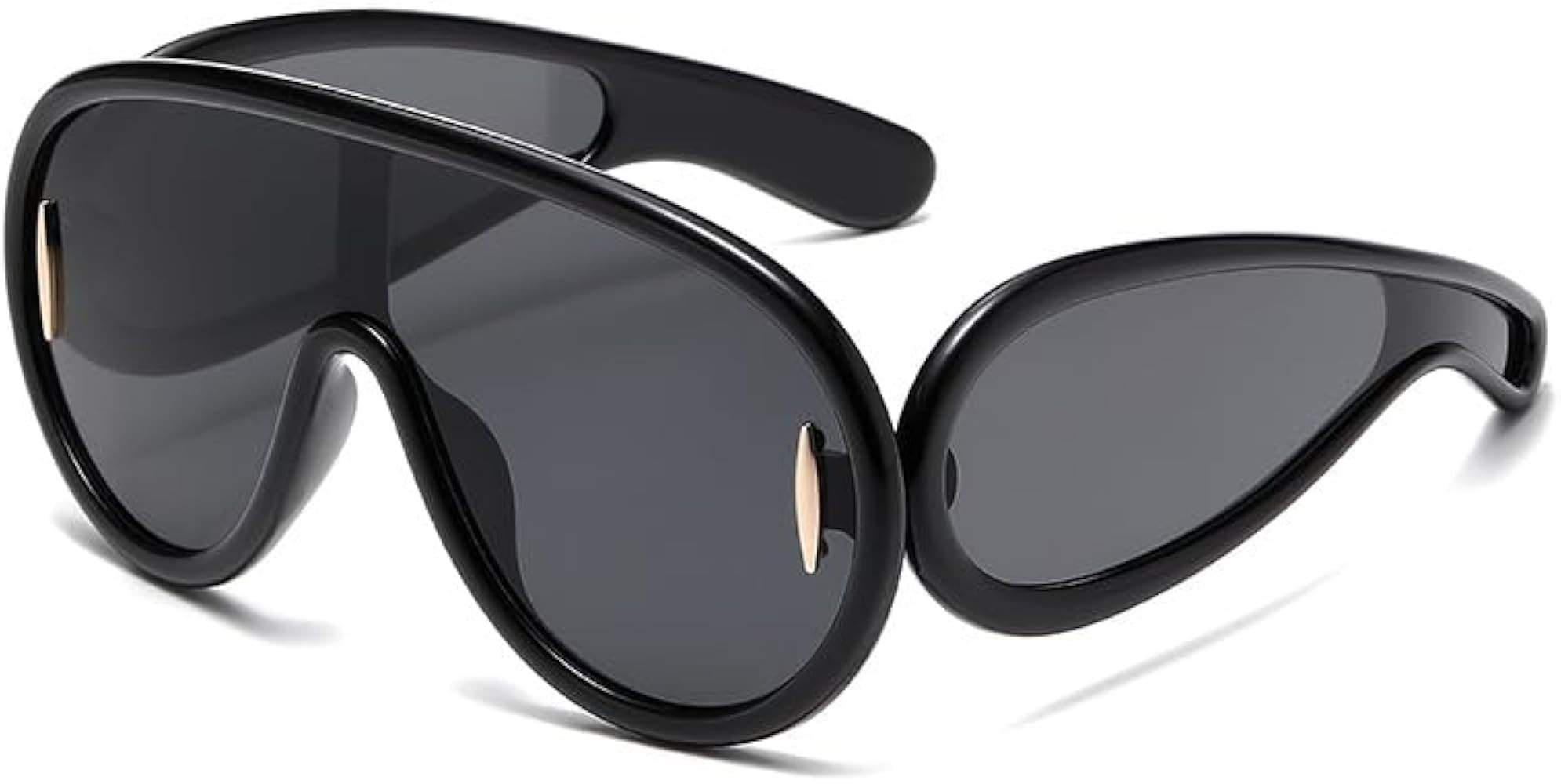 Ellipse Sunglasses Trendy Sunglasses UV400 Sun glasses UV Blocking Men Women Classic Trendy MC2391 | Amazon (US)